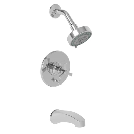 NEWPORT BRASS Tub and Shower Trim Set, Polished Gold (PVD), Wall 3-1602BP/24
